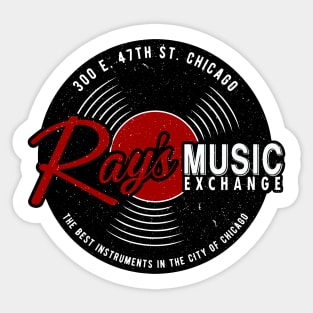 Ray's Music Exchange V.4 Sticker